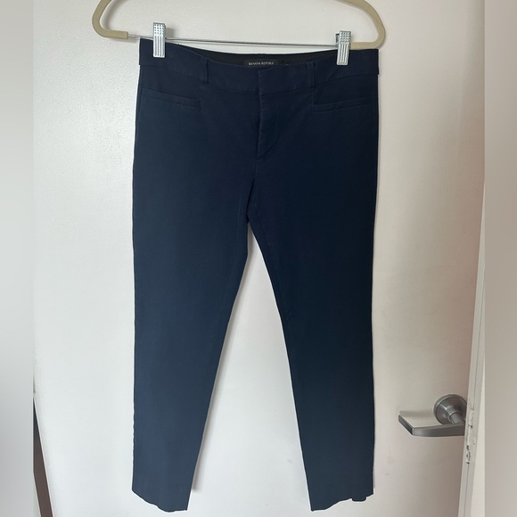 Banana Republic Sloan Fit Navy Pants - Picture 2 of 8